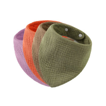 Babero bandana de algodón