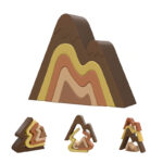 Montaña encastrable de silicona