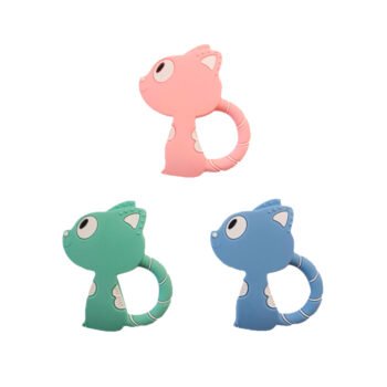 Mordillo Gato de silicona