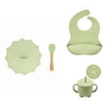 bowl-sol-tapa-cuchara-babero-vaso-antiderrame2x1-verde