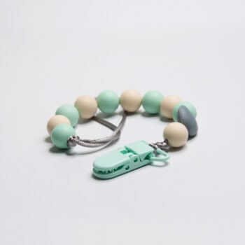 Portachupete de silicona sin nombre dije Corazón