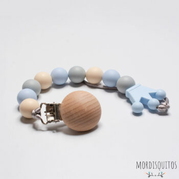 Portachupete de silicona sin nombre dije Corona