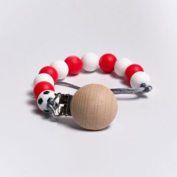 Portachupete de silicona sin nombre dije Fútbol